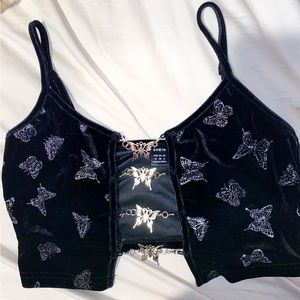 BUTTERFLY CROP TOP